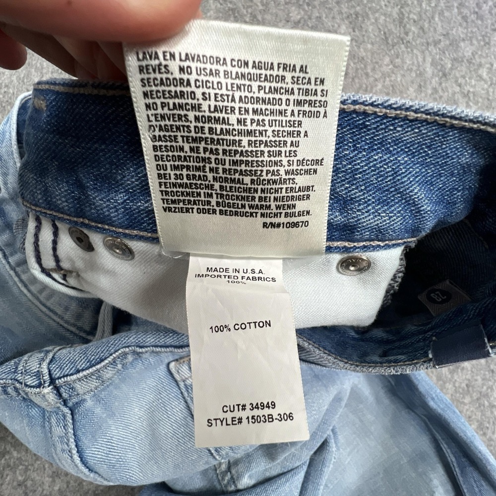 Citizens Of Humanity Emerson Jeans Womens 28 Blue Slim Boyfriend Distressed - Picture 11 of 16